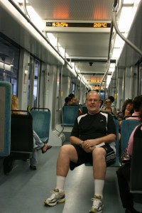 The tranvía traveler