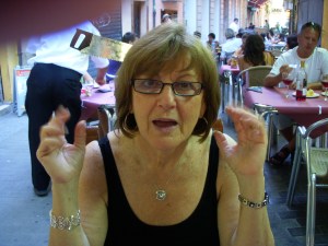 Sawing a lady in half the hard way!