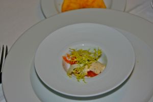 Smoked salmon starter