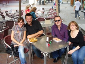 Loreto, Ramón, Juan Diego and Susan