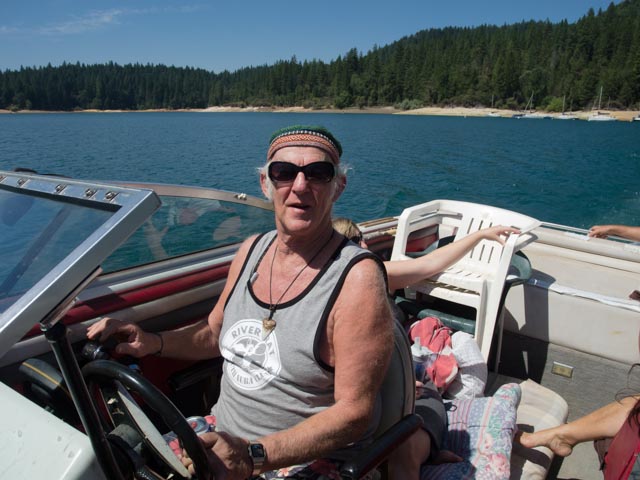 Brother Dave on the Lake